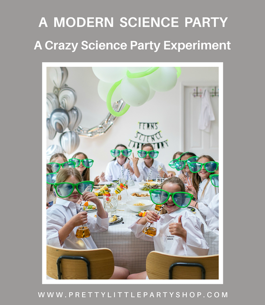 Modern Science Party For Kids - Ideas and Party Supplies