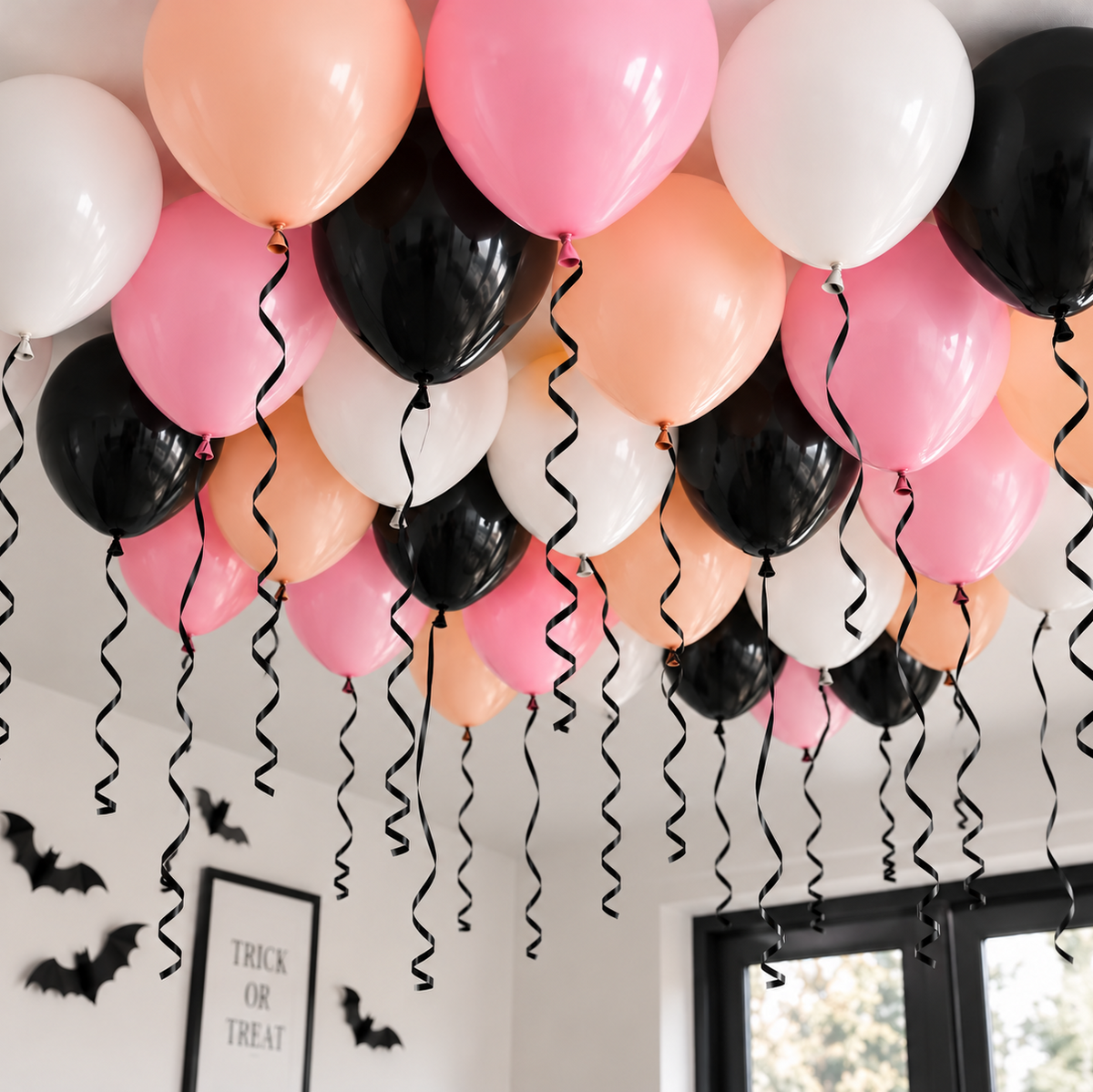 Halloween Balloon Ceiling Kit | Candy Balloon Mix