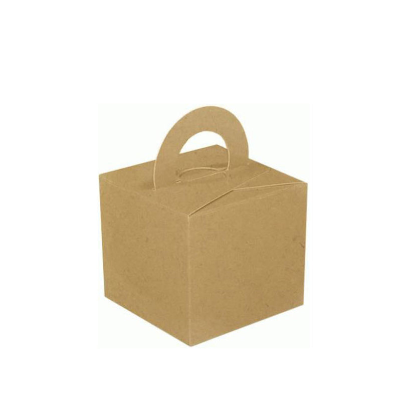 Kraft Card Box Balloon Weights UK Eco