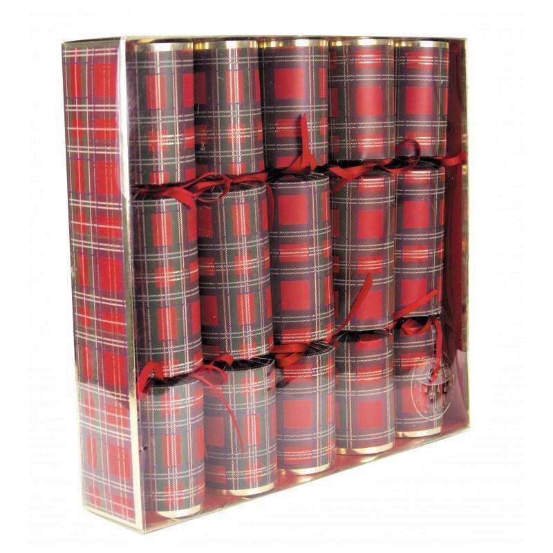 Tartan Christmas Crackers The Best Xmas Crackers UK Pretty Little Party Shop