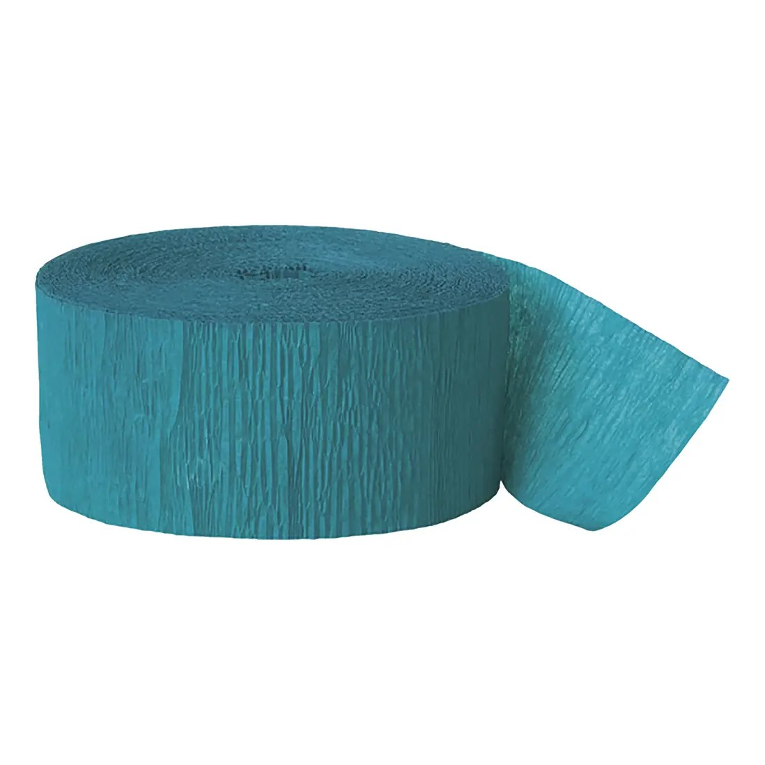 Teal Crepe paper streamer roll