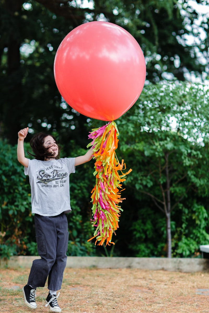 Custom Made Jumbo Balloon Fringe Tassels Handmade in the UK