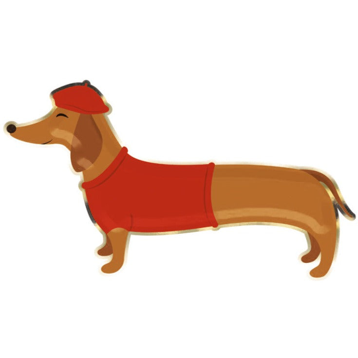 Dachshund Party Platters Sausage Dog Party Plates UK Pretty Little Party Shop