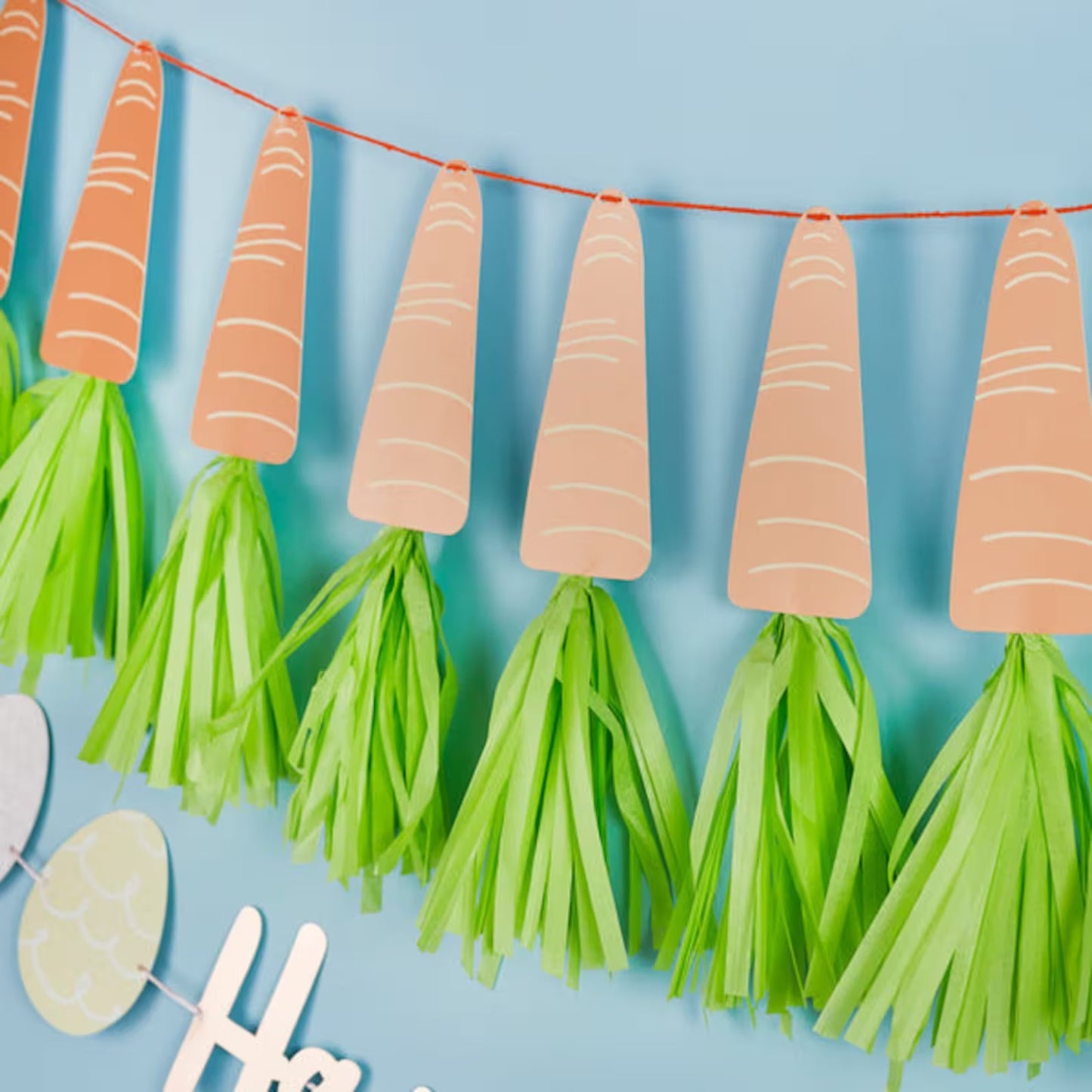 Easter Carrot Garland Decoration