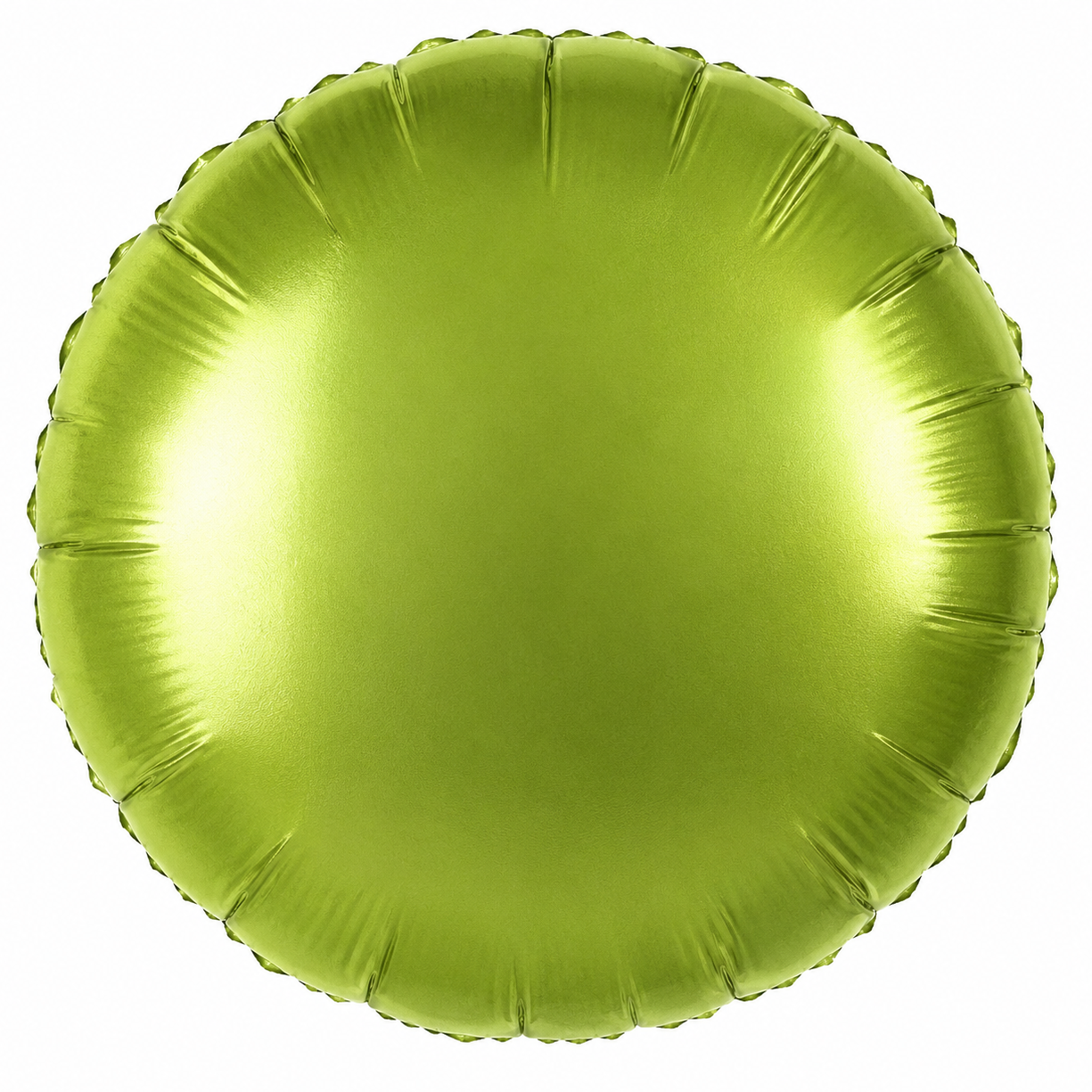 Matcha Green Round Foil Balloon
