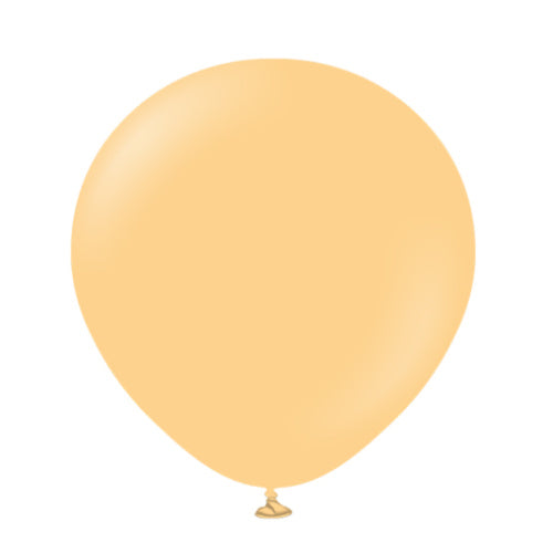 18" Peach Round Latex Balloon | I8 Inch Round Balloons Kalisan
