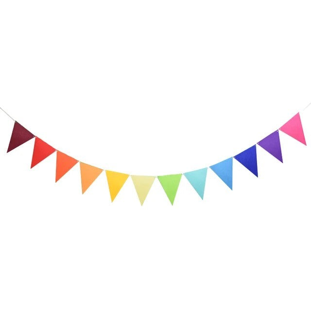 Rainbow Felt Bunting Eco Friendly Bunting