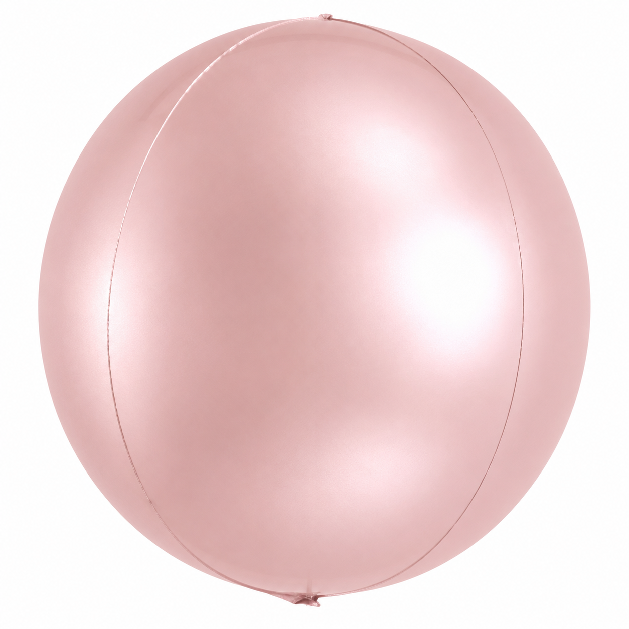 Pastel Pink Globe Foil Balloon 15" | Orb Balloon | Pretty Little Party Shop