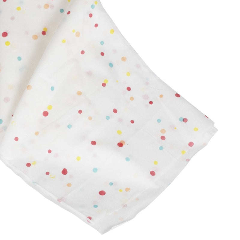Rainbow Polkadot Paper Party Tablecloth