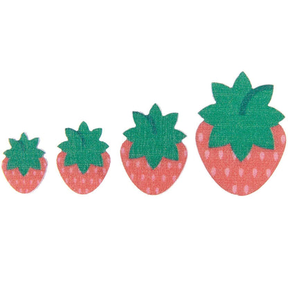 Wooden Confetti - Strawberries