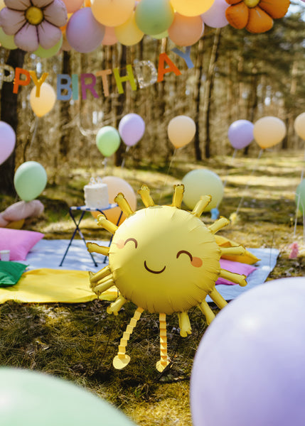 Sun Balloon | Foil Sun Balloon with Legs