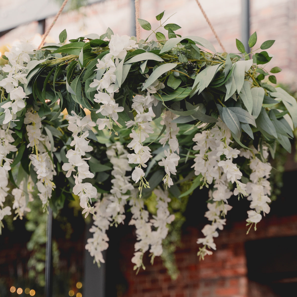 Wisteria Garland | Wedding Decor | Artificial Wisteria Plants