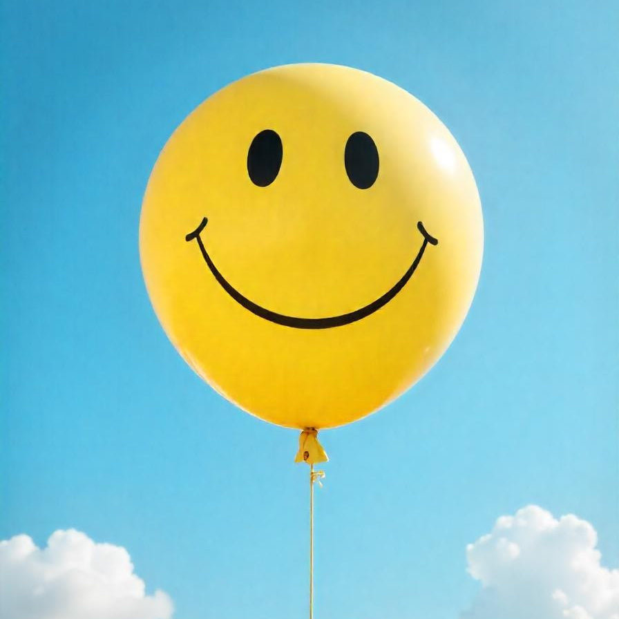 Yellow Smiley Face balloon
UK