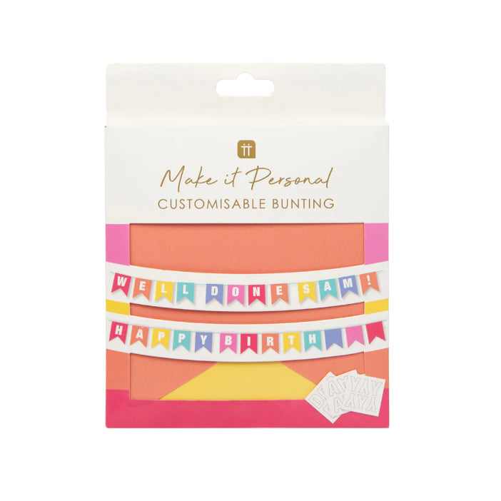Customisable Bunting | Bespoke Birthday Banner | Talking Tables UK