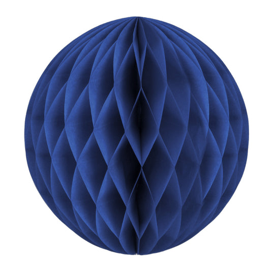 Marine Blue Honeycomb Ball