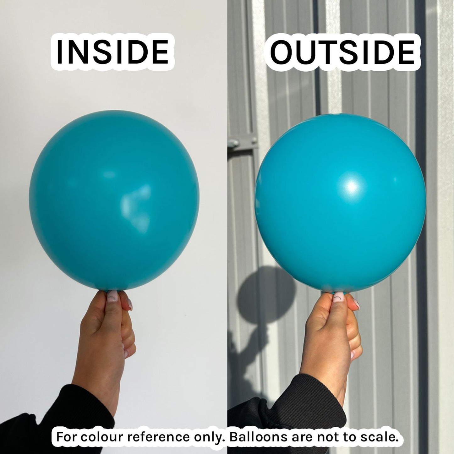 Caribbean Blue Balloons - Real Life image
