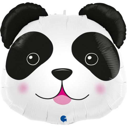 Panda Head Balloon 22"