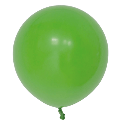 17" Lime Green Round Latex Balloon | Round Balloons UK BSA