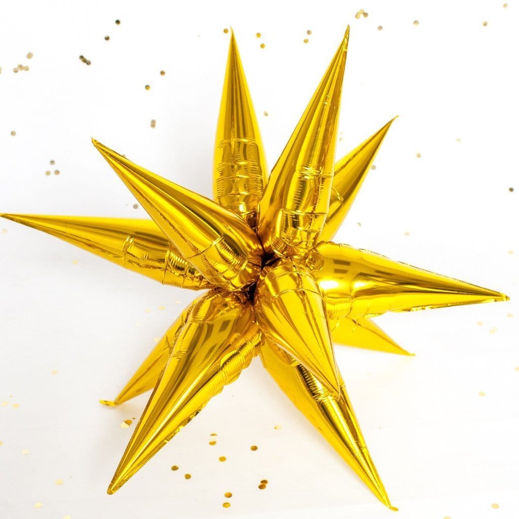 1m Starburst Balloon | Unique Statement Balloons UK partydeco