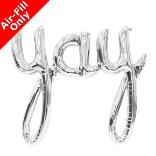 Yay Word Balloon | Big Yay Script Balloon | Online Balloons UK Northstar