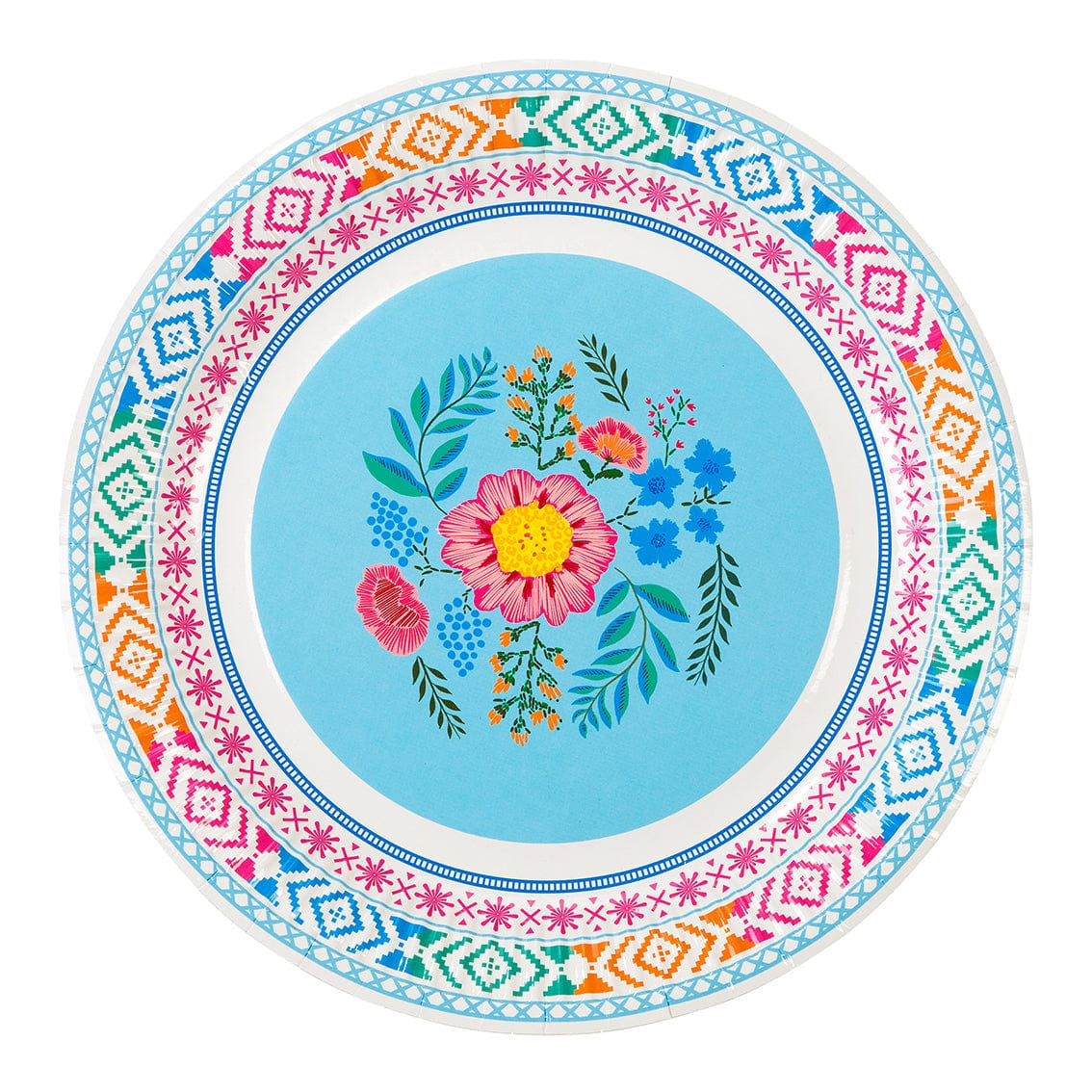Encanto Fiesta Paper Plates | Tropical Partyware | Talking Tables UK Talking Tables