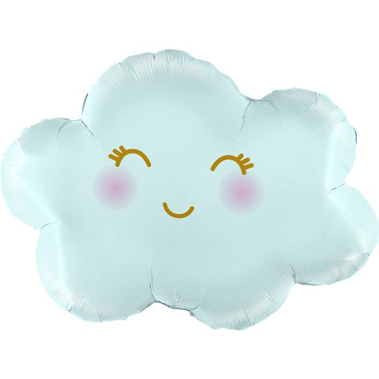 Blue Cloud Balloon | Kawaii Helium Balloons Online UK