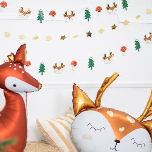 Christmas Garland Decoration | Woodland Theme Christmas Garland