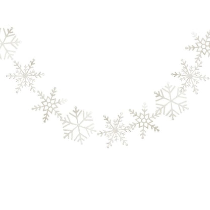 Christmas Snowflake Garland | Ginger Ray Christmas Decorations Ginger Ray