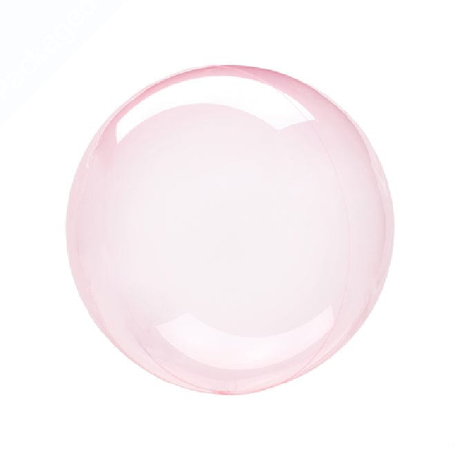 Pink Crystal Clearz Transparent Balloon | Clear Bubble Event Balloons Amscan
