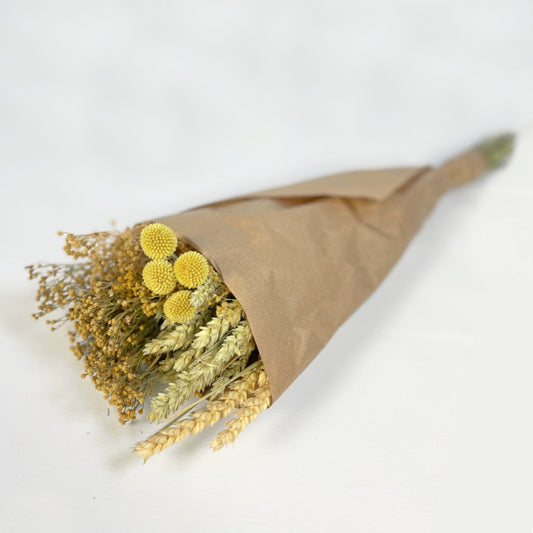 Mixed Dried Bouquet - Yellow