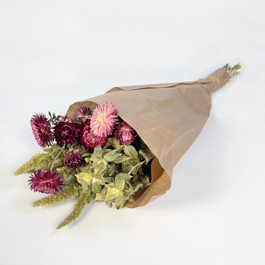 Mixed Dried Bouquet - Pinks