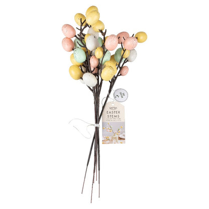 Easter Stems and Pastel Egg Decorations by Ginger Ray UK