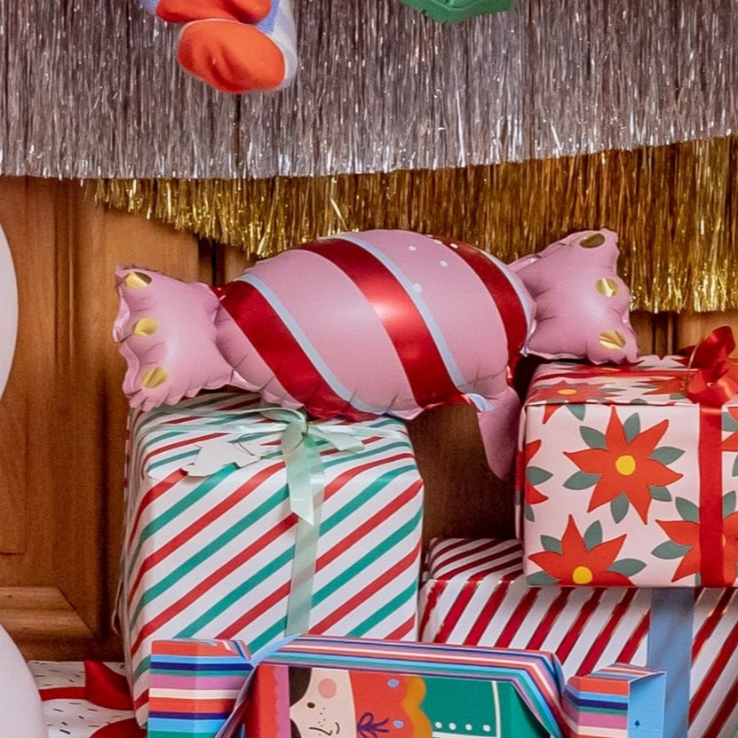 Christmas Candy Balloons Party Deco