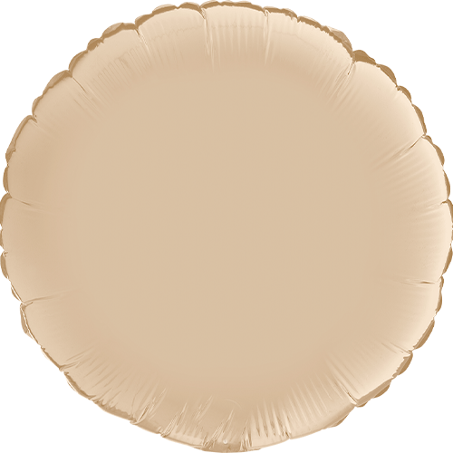 Satin Foil Balloon - Cream | Grabo