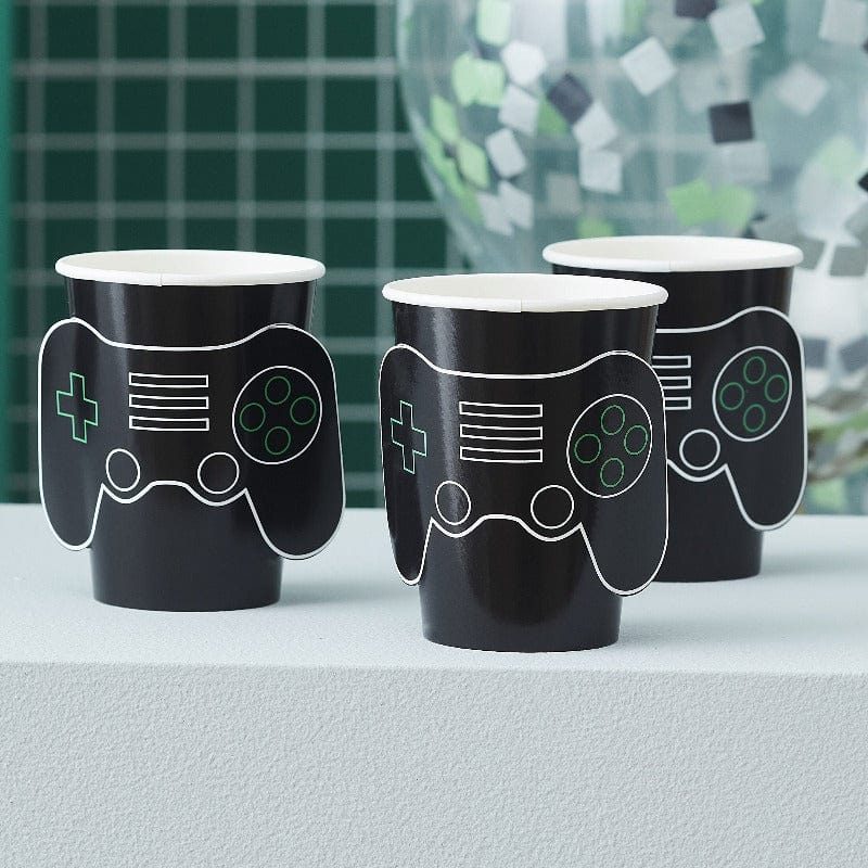 Gamer Party Cups | Gaming Party Supplies | Ginger Ray UK Ginger Ray
