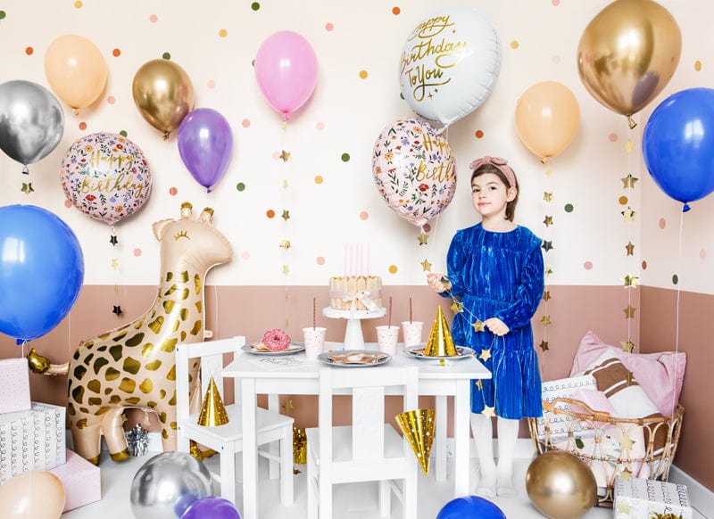 Birthday Balloon Happy To You | Modern Birthday Helium Balloon UK Party deco