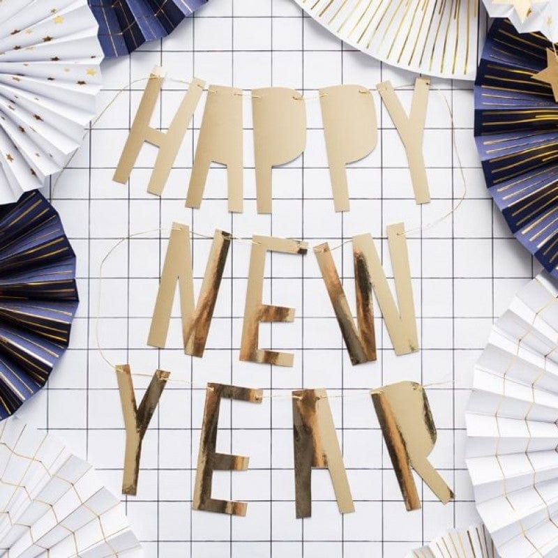 New Years Eve Party Banner | Happy New Year Party Decorations UK Party Deco