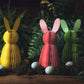 12" Honeycomb Easter Bunny - Pink