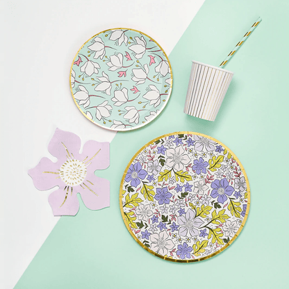 In Full Bloom Dinner Plates | Floral Plates for Tablescapes | Coterie