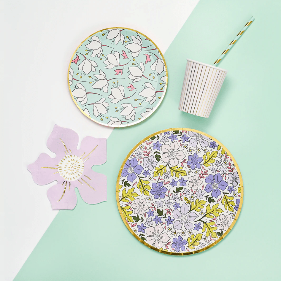 In Full Bloom Plates | Floral Plates for Tablescapes | Coterie