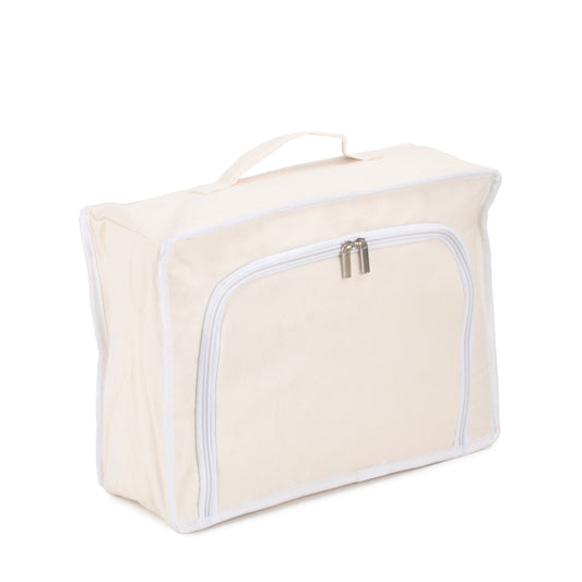 White Canvas Cooler Bag | Beautiful Picnic Hampers and Picnicware UK Willow Direct