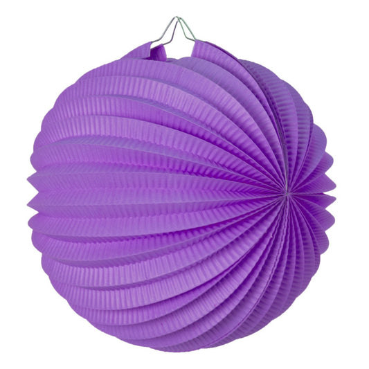 Lilac Paper Lantern | Lavender Paper Lampion UK