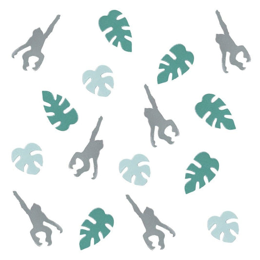 Jungle Monkey Leaf Confetti | Eco Friendly Jungle Party Confetti  Ginger Ray