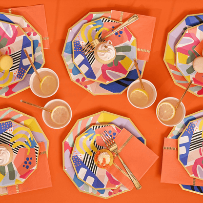 Matisse Side Plates | Beautiful Paper Plates for Tablescapes | Coterie