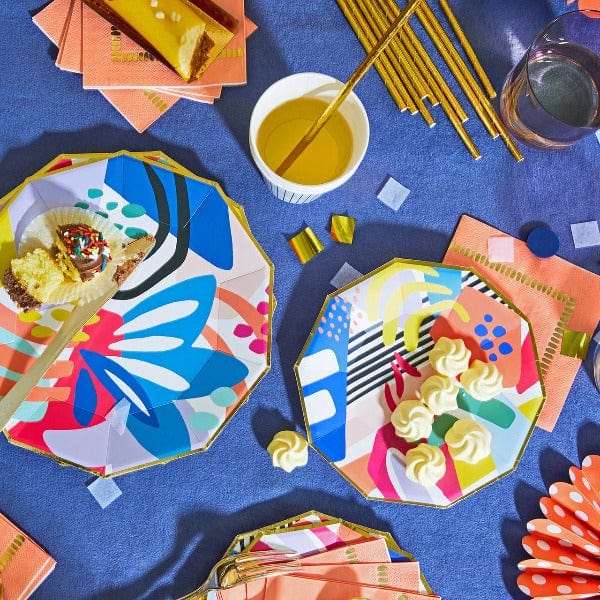 Matisse Dinner Plates | Beautiful Paper Plates for Tablescapes | Coterie
