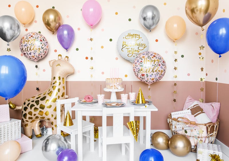 Birthday Balloon Happy To You | Modern Birthday Helium Balloon UK Party Deco