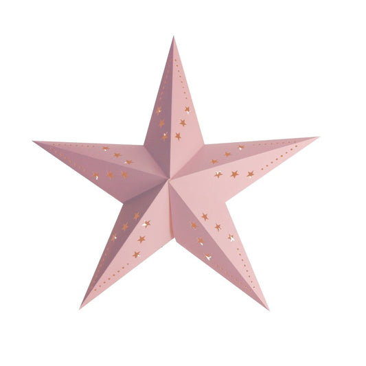 Pink Scandi Star Decoration