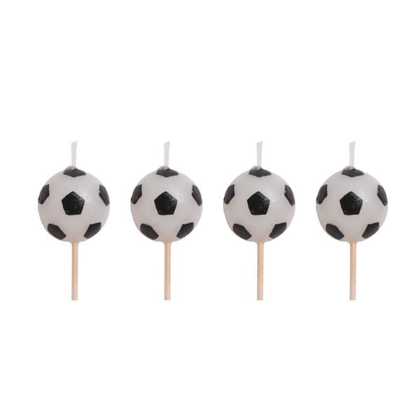 Football Candles | Football Party Ideas Birthday Party Cake Candles Party Deco