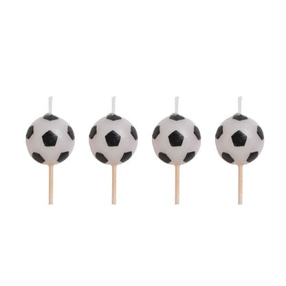 Football Candles | Football Party Ideas Birthday Party Cake Candles Party Deco