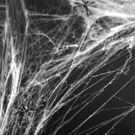 Spiderweb Decoration For Halloween | Faux Spiderweb partydeco